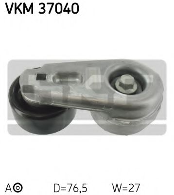Натяжной ролик поликлинового ремня SKF VKM 37040