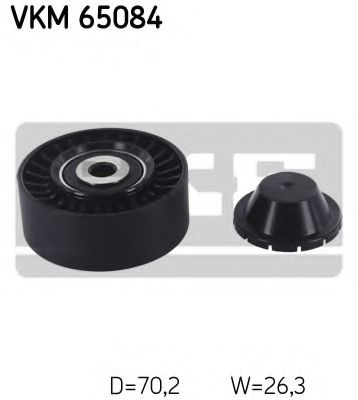 Направляющий / паразитный ролик поликлинового ремня SKF VKM 65084