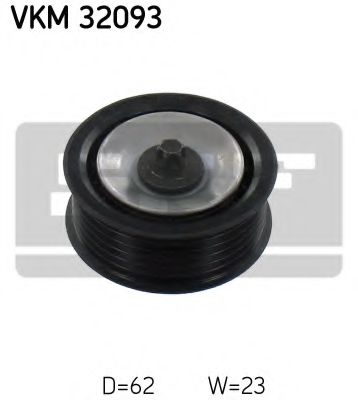 Направляющий / паразитный ролик поликлинового ремня SKF VKM 32093