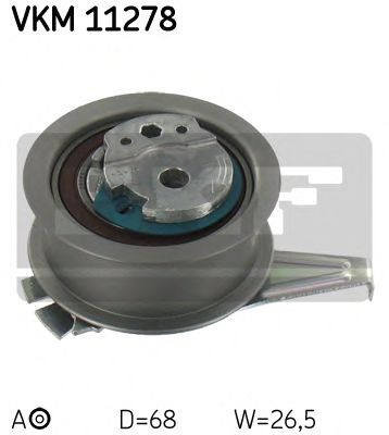 Натяжной ролик ремня ГРМ SKF VKM 11278