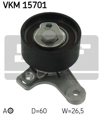 Натяжной ролик ремня ГРМ SKF VKM 15701