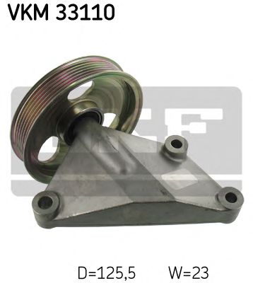 Направляющий / паразитный ролик  поликлинового ремня SKF VKM 33110