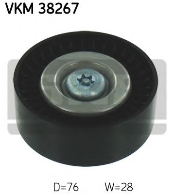 Направляющий / паразитный ролик  поликлинового ремня SKF VKM 38267