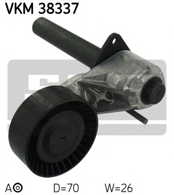 Натяжной ролик поликлинового ремня SKF VKM 38337