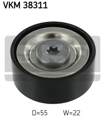 Направляющий / паразитный ролик поликлинового ремня SKF VKM 38311