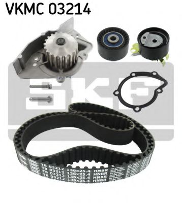 Помпа + комплект ГРМ SKF VKMC 03214