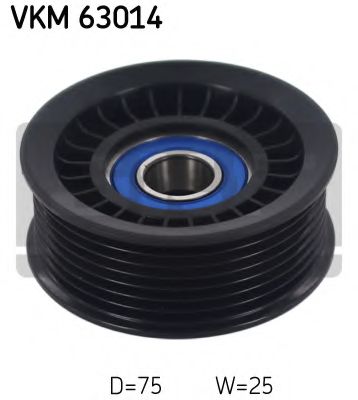 Направляющий / паразитный ролик поликлинового ремня SKF VKM 63014