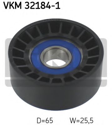Направляющий / паразитный ролик  поликлинового ремня SKF VKM 32184-1