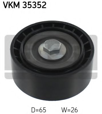 Направляющий / паразитный ролик  поликлинового ремня SKF VKM 35352