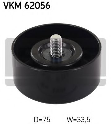 Направляющий / паразитный ролик поликлинового ремня SKF VKM 62056