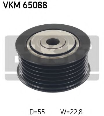 Направляющий / паразитный ролик  поликлинового ремня SKF VKM 65088
