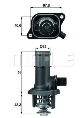 Термостат BEHR TI 16 105
