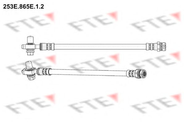 Тормозной шланг FTE 253E.865E.1.2