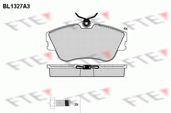 Тормозные колодки FTE BL1327A3