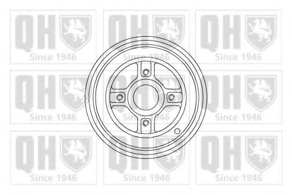 Тормозной барабан QUINTON HAZELL BDR346