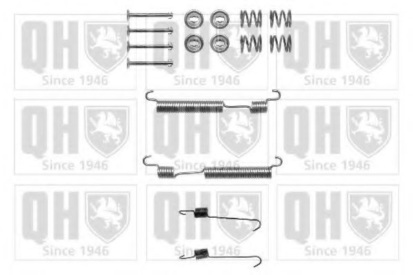 Монтажный комплект тормозных колодок QUINTON HAZELL BFK457