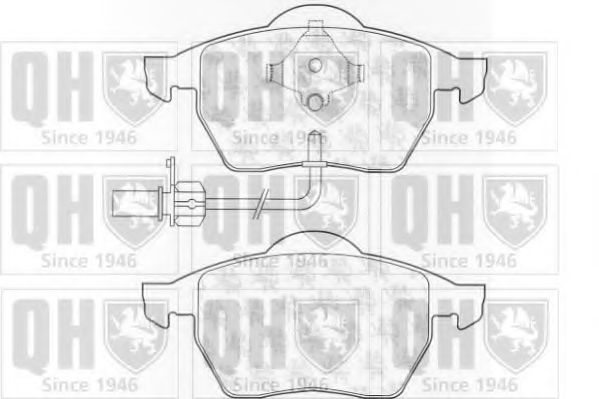 Тормозные колодки QUINTON HAZELL BP1022
