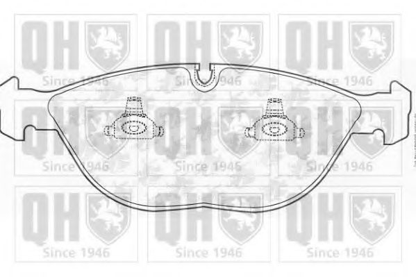 Тормозные колодки QUINTON HAZELL BP1053