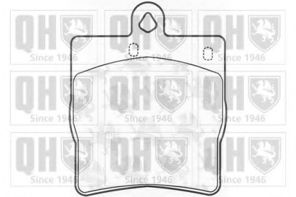 Тормозные колодки QUINTON HAZELL BP1084