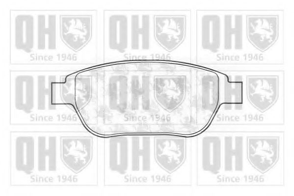Тормозные колодки QUINTON HAZELL BP1150