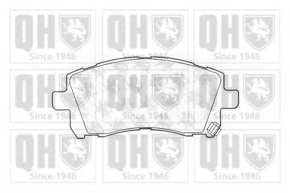 Тормозные колодки QUINTON HAZELL BP1180