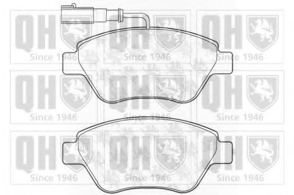 Тормозные колодки QUINTON HAZELL BP1315