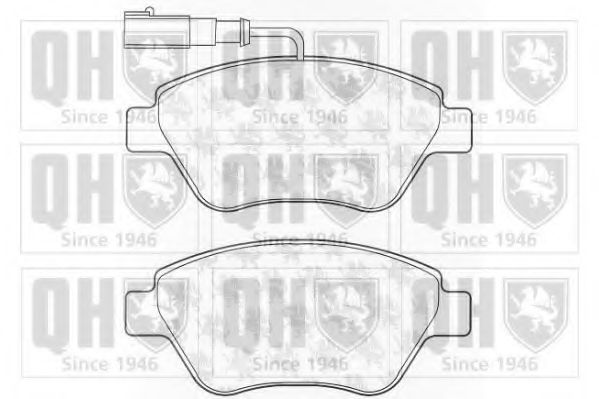 Тормозные колодки QUINTON HAZELL BP1318