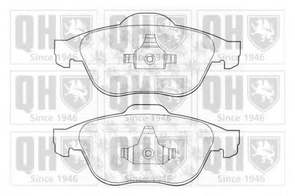 Тормозные колодки QUINTON HAZELL BP1321