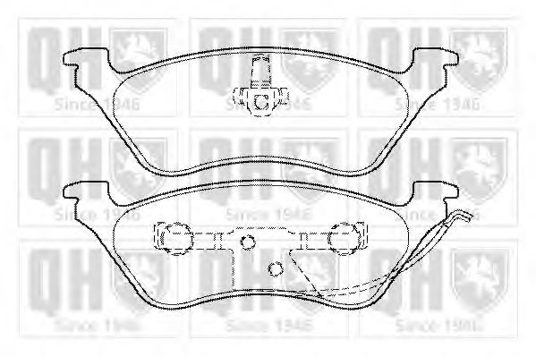 Тормозные колодки QUINTON HAZELL BP1346