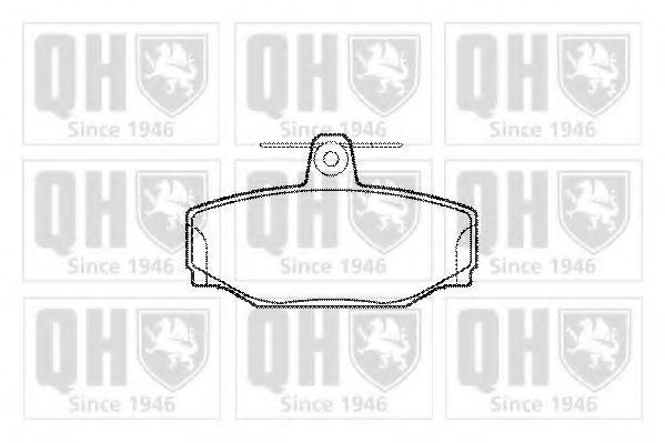 Тормозные колодки QUINTON HAZELL BP591