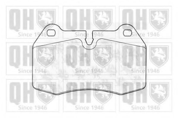 Тормозные колодки QUINTON HAZELL BP902