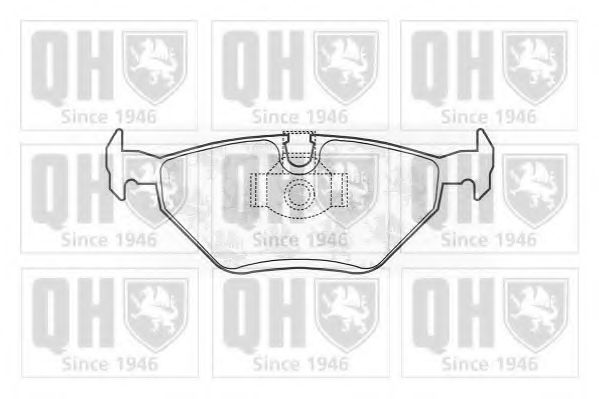 Тормозные колодки QUINTON HAZELL BP927