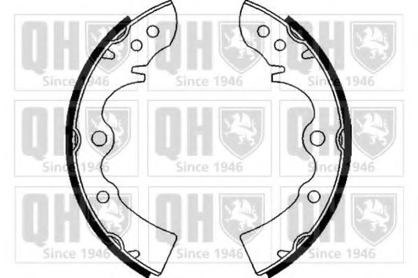 Тормозные колодки QUINTON HAZELL BS569