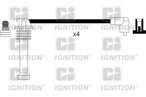 Комплект високовольтних проводів QUINTON HAZELL XC709
