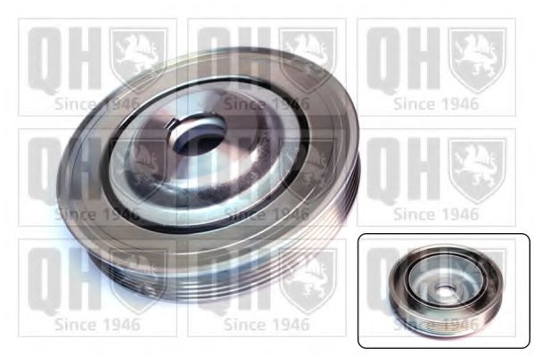 Шкив коленвала QUINTON HAZELL QCD128