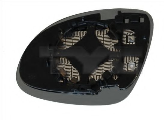 Стекло зеркала заднего вида TYC 337-0169-1