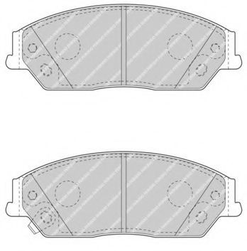 Тормозные колодки FERODO FDB4443