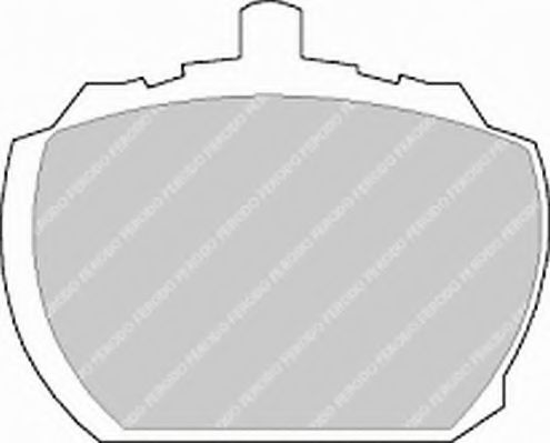 Тормозные колодки FERODO FVR833