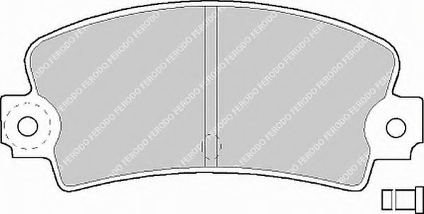 Тормозные колодки FERODO FSL114