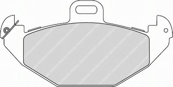Тормозные колодки FERODO FSL1278