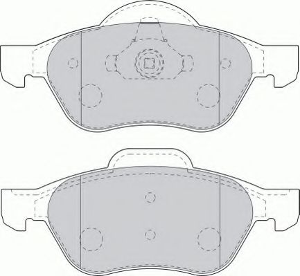 Тормозные колодки FERODO FSL1440