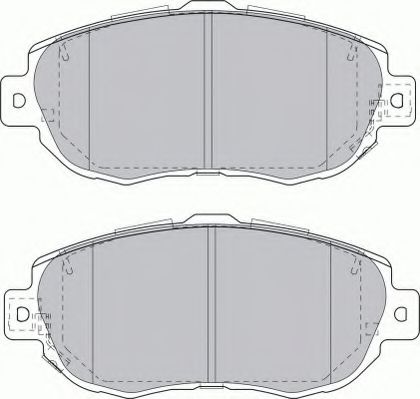 Тормозные колодки FERODO FSL1564