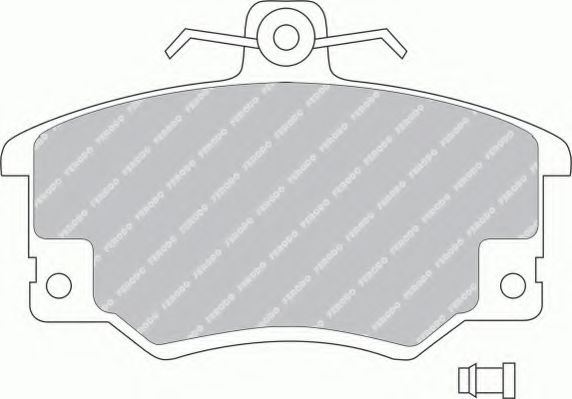 Тормозные колодки FERODO FSL370