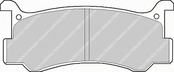 Тормозные колодки FERODO FSL482