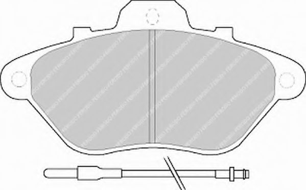 Тормозные колодки FERODO FSL614