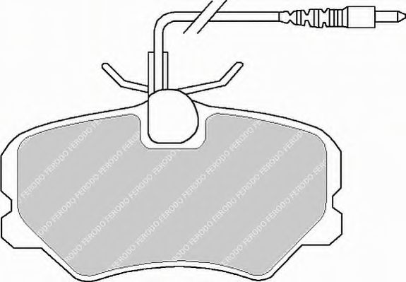 Тормозные колодки FERODO FSL999