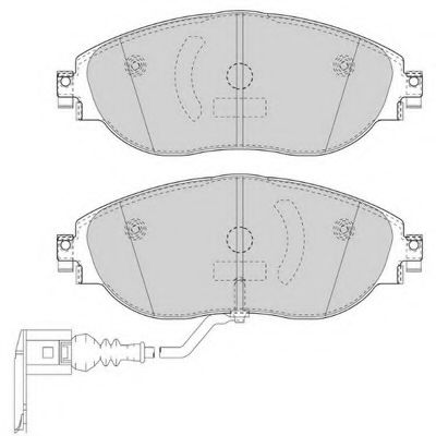 Тормозные колодки FERODO FDB4425