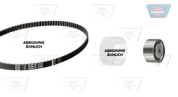 Комплект ремня ГРМ OPTIBELT KT 1539 Optibelt-ZRK KIT