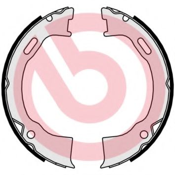 Тормозные колодки ручника BREMBO S 24 549