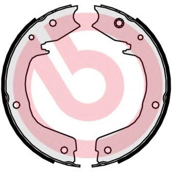 Тормозные колодки ручника BREMBO S 54 524